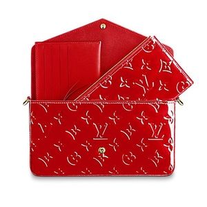 RARE Louis Vuitton Red Cherry Felicie from France